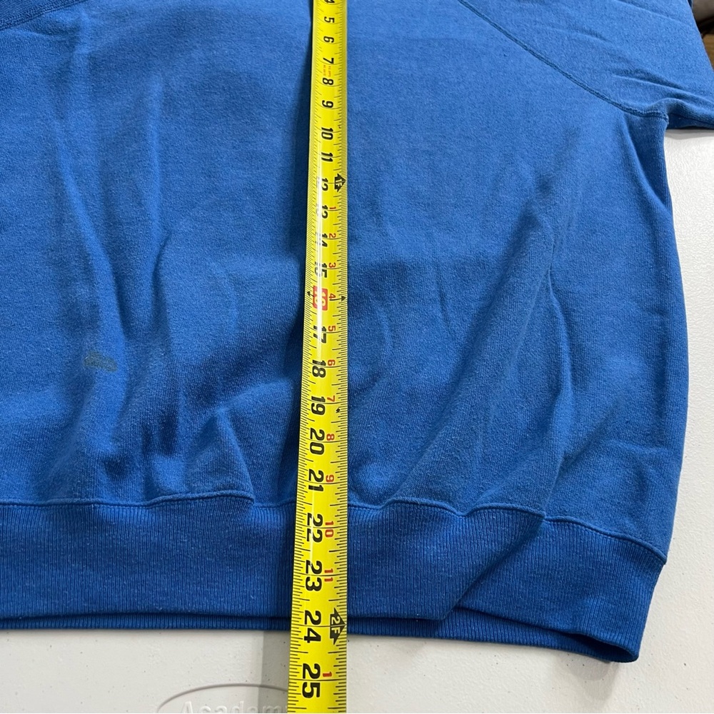 Vtg University of Kansas KU Jayhawks Band Parent Pullover Sweatshirt Crewneck L - Picture 12 of 12